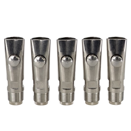 Поилка ниппельная из нержавеющей стали автоматическая для свиноматок, 5 шт.