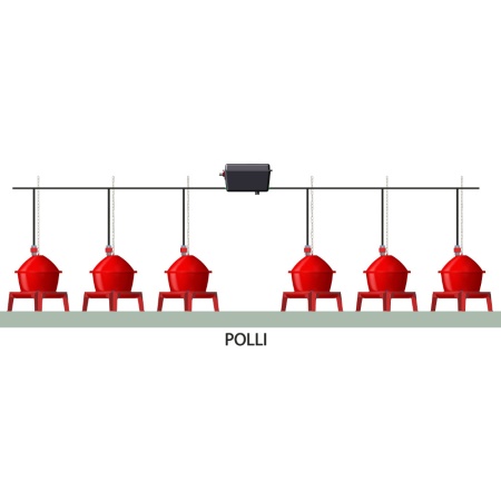 Поилка поплавковая автоматическая Evolution для кур на ножках