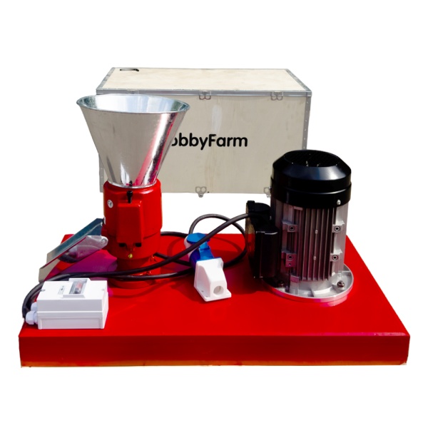 Гранулятор для комбикорма HobbyFarm BP120 диаметр матрицы 120 мм, гранул 3,8 мм, 3 кВт/220 В