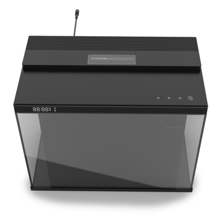 Аквариум Pawgether CK1S COOKE 30 л, WI-FI, с фильтром, LED-лампой и автокормушкой черный
