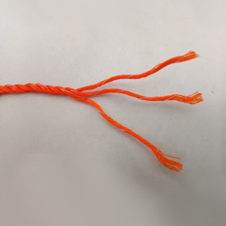 Провод для электропастуха FarmGuard красный с желтым 3 мм / 1000 м / 3x0,2 мм