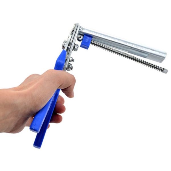 Инструмент скобообжимной для клеток автоматический + скобы 600 шт.