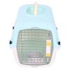 Переноска Transport 52x35x34 см для кошек и собак Pet Choice авиа стандарт, голубая