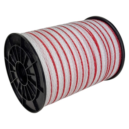 Лента для электропастуха FarmGuard красно-белая 13 мм / 200 м