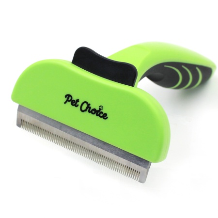 Дешеддер S с прямым лезвием 76 мм и с кнопкой самоочистки для вычесывания шерсти животных