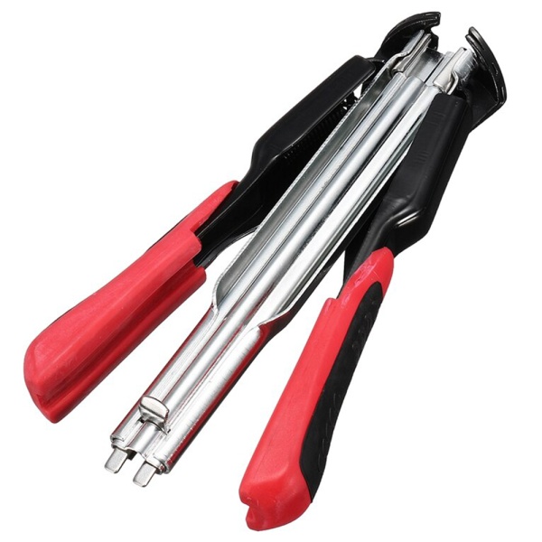 Инструмент скобообжимной С-тип для клеток автоматический 8-12 мм, красный