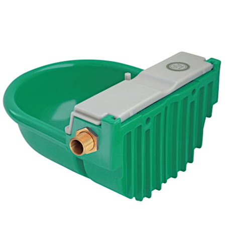 Поилка автоматическая поплавковая с боковым подводом 4 л для коров, овец, лошадей, собак, пластик