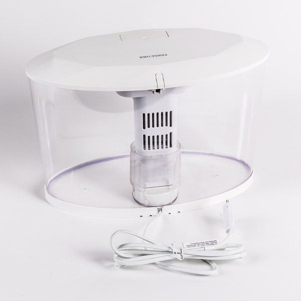 Аквариум Pawgether WF-6 панорамный 6,6 л, настольный с фильтром и светильником