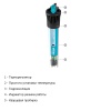 Нагреватель для воды аквариума Newa Therm Eco VTO100 220-240V 50Hz 100W с терморегулятором автоматический 30-150 л