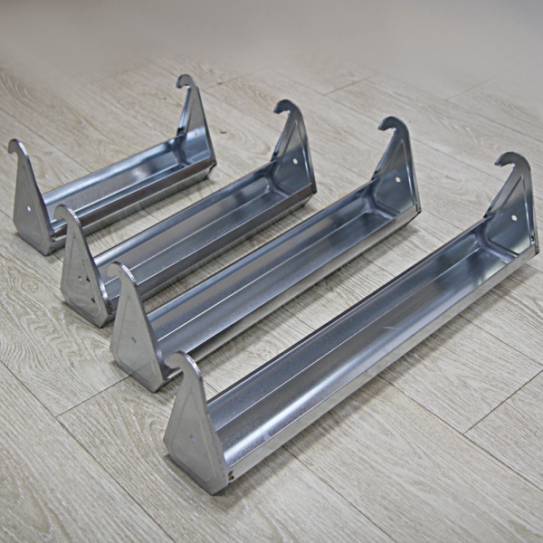 Поилка-кормушка навесная 60 см оцинкованная сталь CF