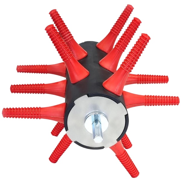 Перосъемная насадка на дрель HobbyFarm EU PROFI B для ощипывания кур и бройлеров