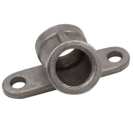 Крепление для ниппельной поилки 45 градусов, нержавеющая сталь, 1/2, 10 шт.