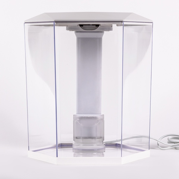 Аквариум Pawgether WF-4 панорамный 11 л, настольный с фильтром и светильником