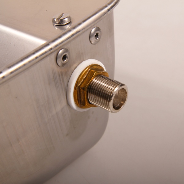 Поилка чашечная автоматическая 2,2 л, нержавеющая сталь