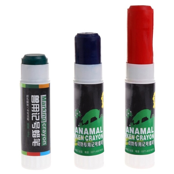Карандаш-маркер для животных зелёный
