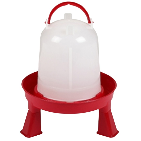 Поилка вакуумная ECO 1,5 л с ручкой на ножках, 2 шт.