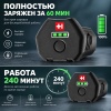 Машинка Heiniger Opal Special Edition для стрижки собак, лошадей, коров с 2-я аккумуляторами и лезвием #10 1,5 мм "red line"