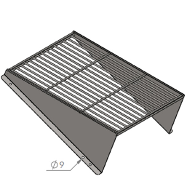 Кормушка для сена 615x388x260 мм