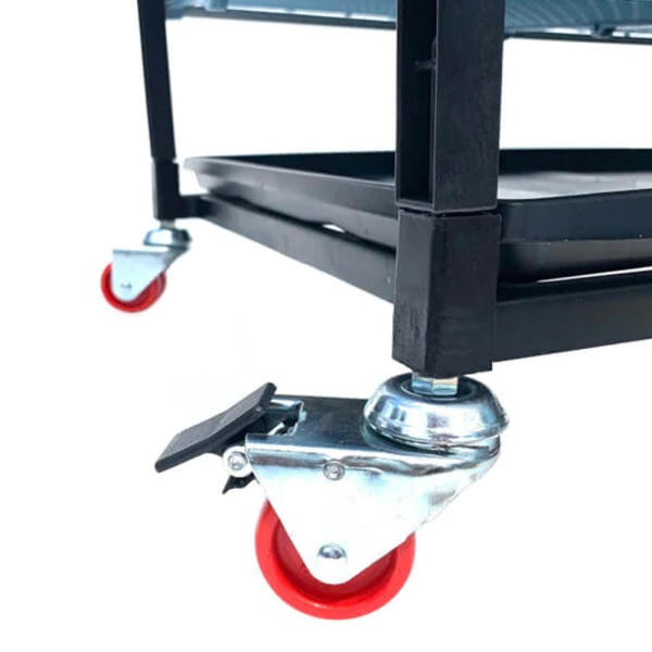 Клетка Comfortplast для перепелов с яйцесборником 3 секции, 3 яруса, 98x61x132 см, пластиковая