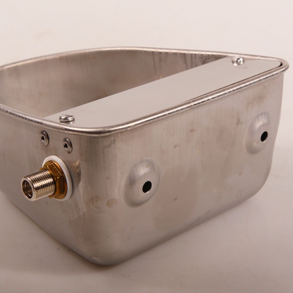 Поилка чашечная автоматическая 2,2 л, нержавеющая сталь