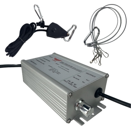 Светодиодная лампа Quantum board 120W HobbyFarm с регулировкой для растений, теплиц, гроубокса, гидропонных систем