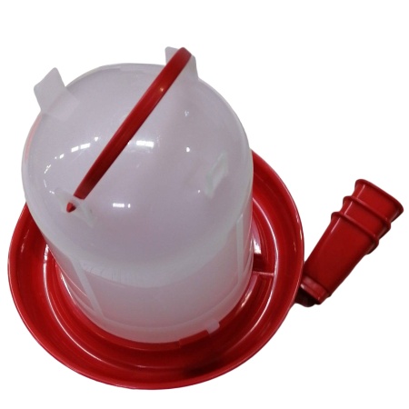 Поилка вакуумная ECO 1,5 л с ручкой на ножках, 2 шт.