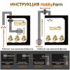 Фильтр воздушный угольный 4*8'' для гроубокса
