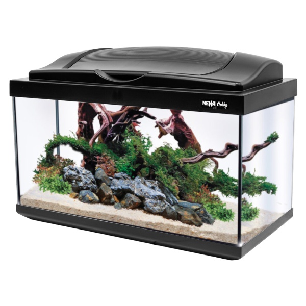 Аквариум с тумбой Newa Hobby NH 60, 60 л с фильтром, нагревателем, аэрацией и LED освещением