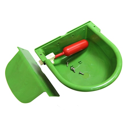 Поилка автоматическая поплавковая с боковым подводом 3 л для КРС, овец, лошадей, собак, пластик