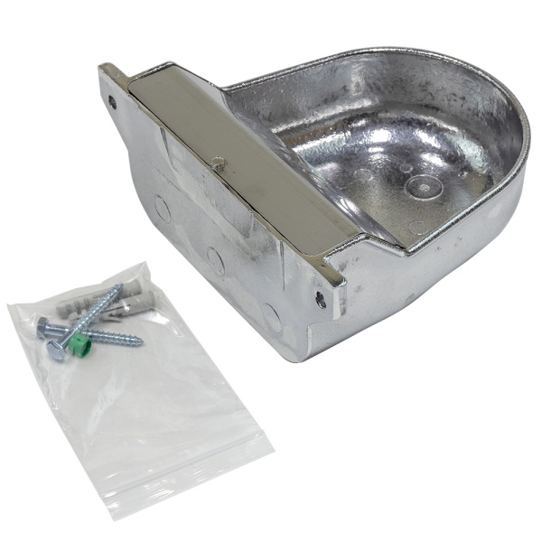 Поилка уличная автоматическая 1,65 л, алюминий