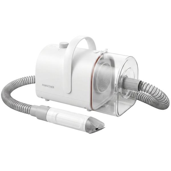 Набор для груминга собак и кошек 4 в 1: пылесос, фен, машинка для стрижки и насадки Pawgether GP1S