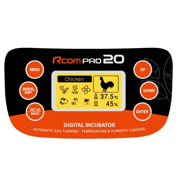 Инкубатор Rcom 20 PRO автоматический для яиц