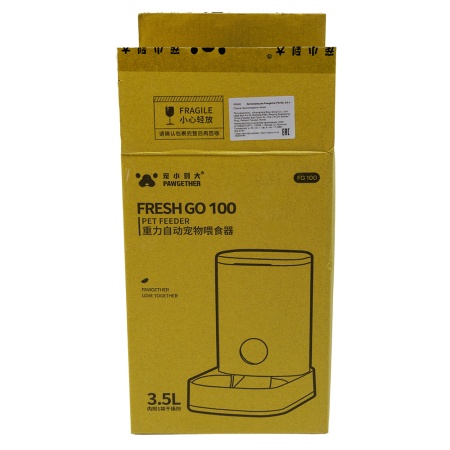 Автоматическая кормушка для собак и кошек Pawgether FG100 дозатор 3,5 л