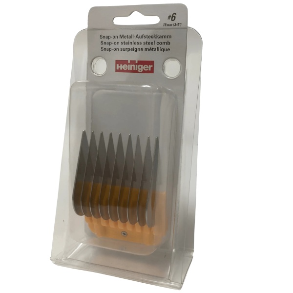 Насадка Heiniger 3/4“ 19 мм Snap-on на ножевой блок стандарт A5, оранжевая