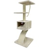 Когтеточка-комплекс 50х50х126 см, кремовый