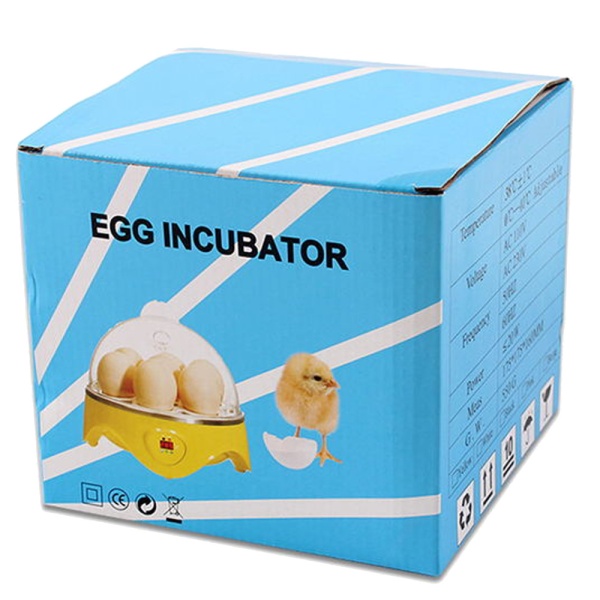Инкубатор HHD 7 мини автоматический на 7 яиц