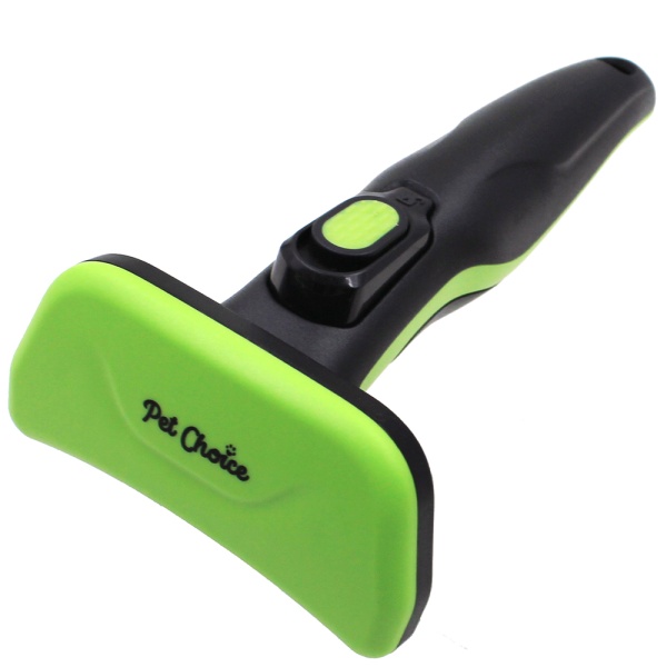 Дешеддер M с дугообразным лезвием 76 мм и с кнопкой самоочистки для вычесывания шерсти животных