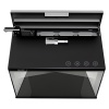 Аквариум Pawgether CK1S COOKE 30 л, WI-FI, с фильтром, LED-лампой и автокормушкой черный