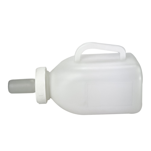 Бутылка для кормления теленка с соской из силикона, 1 л