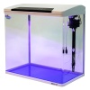 Аквариум Boyu HG-500 панорамный 52 л, LED освещение, дисплей, фильтры, белый​