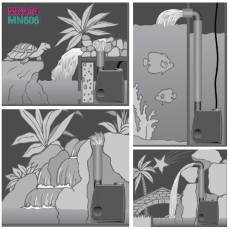 Помпа погружная для аквариума Newa Mini MN404 мини-насос