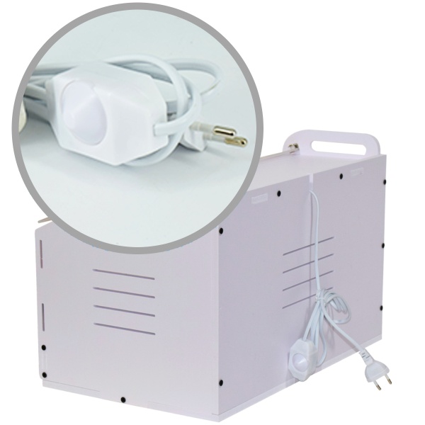 Брудер для цыплят HobbyFarm PBB03-E 78х42х39 см с терморегулятором