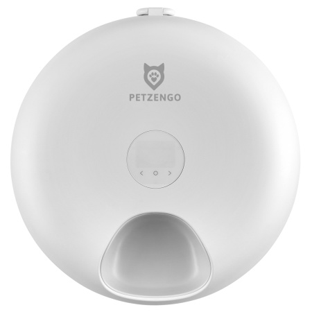 Автокормушка Petzengo PF13 LED для сухого и влажного корма c охлаждением, белая