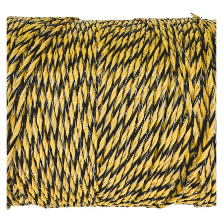 Провод для электропастуха FarmGuard желтый с черным 2,5 мм / 500 м / 6х0,2 мм SS