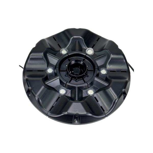 Фонтан-аэратор плавающий Boyu PY-10000LED для пруда, с подсветкой