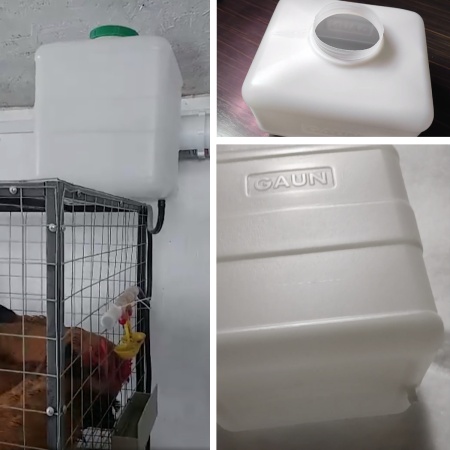 Емкость для воды 20 л для системы поения птицы и кроликов