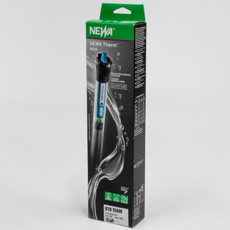 Нагреватель для воды аквариума Newa Therm Eco VTO150 220-240V 50Hz 150W с терморегулятором автоматический 50-150 л