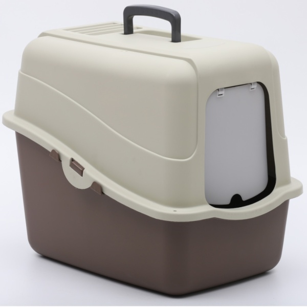 Туалет-домик для кошек Solitude Range 48х38х43 см, коричневый