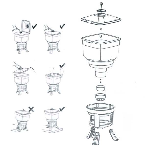 Поилка поплавковая Kubic Gold Premium 50 л