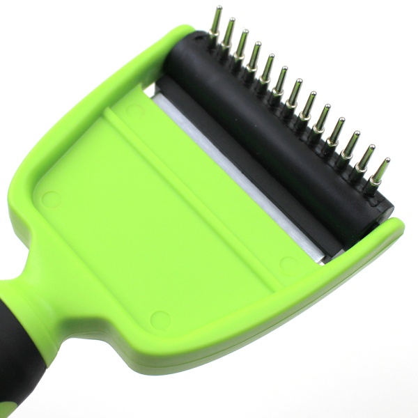 Расческа дешеддер Pet Choice 2 в 1 ширина 60 мм для ухода за шерстью собак и кошек